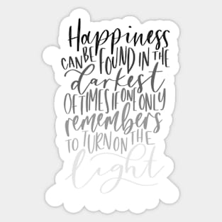 Happiness Sticker